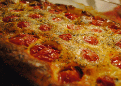 Clafoutis de tomates cerises
